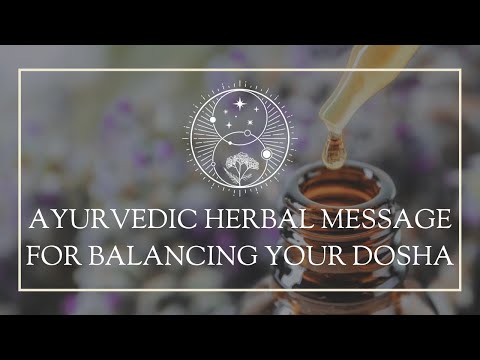 Ayurvedic herbal body oiling to balance your dosha