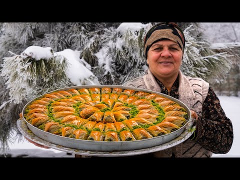 🍯 Sweet Baking Tradition: Authentic Turkish Baklava 🍃✨