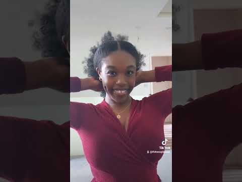 Date Night Protective Style on Natural Hair