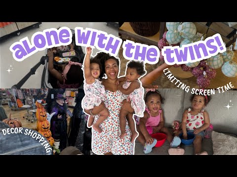 Cutting Down Screen Time & Fall Decor Shopping with Twins | Becoming THAT Mom Ep. 6