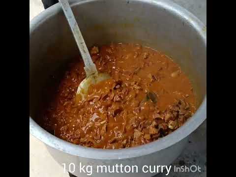 10 kg mutton curry #functions style mutton curry #cooking #viralvideo #trendingvideo