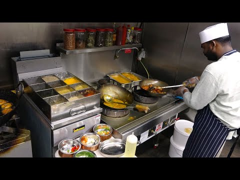 Kadai Vegetable Curry | Mushroom Manchurian | Szechuan Noodles | at Chennai Srilalitha in Wembley