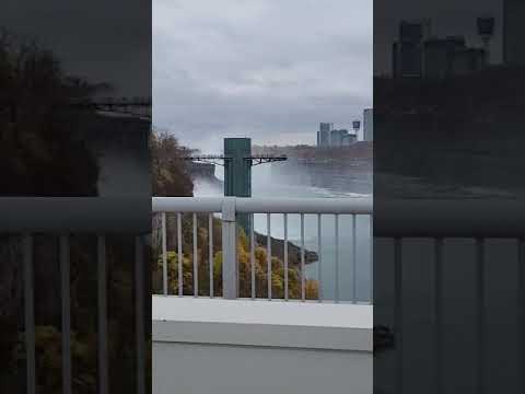 Rainbow Bridge |Niagara Falls | CANADA  / US Border #rainbowbridge #canada #usa #niagara #shortvideo