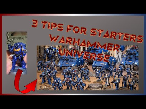 3 Tips for Starters in the Warhammer Universe