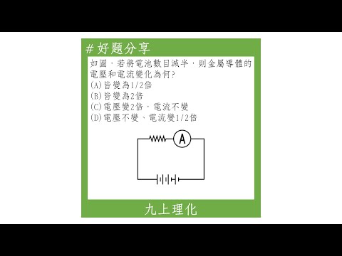 【九上好題】歐姆定律