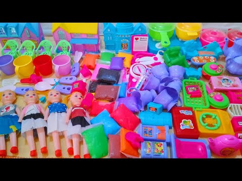 Minutes Satisfying With Unboxing Hello Kitty Sanrio Kitchen Set | Tiny Frozen Cutee Kitchen Set