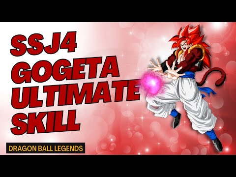 SUPER SAIYAN 4 GOGETA ULTIMATE SKILL DRAGON BALL LEGENDS + REDEEM CODES