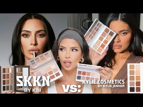 kylie cosmetics vs skkn by kim kardashian (SUPER honest review)