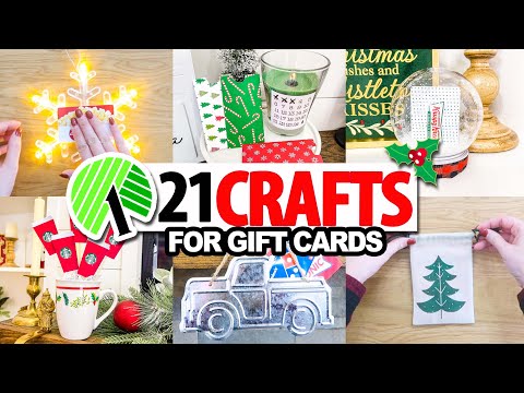 21 *BEST* $1 Dollar Tree IDEAS (for gift cards!) CHEAP QUICK & EASY!