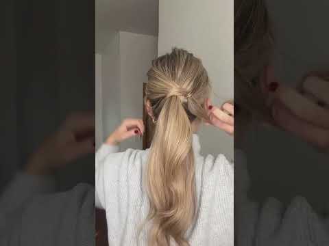 PONYTAIL HAIRSTYLE THAT’S NOT BORING!