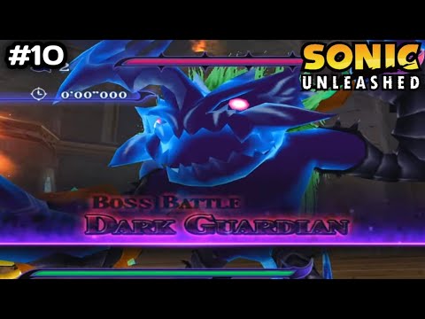 Lawan Boss Dark Guardian !!! - Sonic Unleashed #10