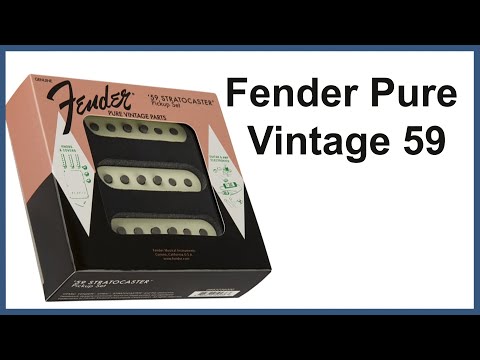 FENDER PURE VINTAGE 59 | Captadores Novos | Marcelo Durham | #guitar #marcelodurham