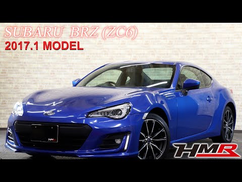 【中古車】H.29 2017年 スバル BRZ 2 0 S 1オーナー 6MT STIリアスポイラー ブルー 走行30,900km ID2051