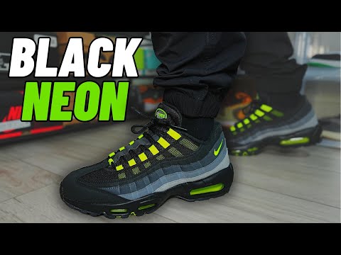 WOW! Nike Air Max 95 Black Neon On Feet Review