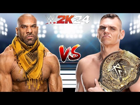 WWE 2K24 JINDER MAHAL VS. GUNTHER FOR THE WWE WORLD HEAVYWEIGHT CHAMPIONSHIP BELT!