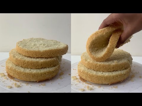 The Perfect Basic Sponge Cake Recipe That You're Looking For | Butterscotch Sponge Cake Recipe