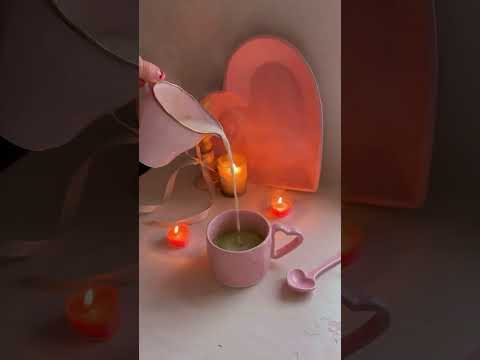 Valentine’s recipe ♥️ Pink Matcha latte