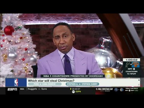 NBA Countdown | Stephen A. breakdown NBA on Christmas: Lakers vs Warriors, Knicks vs Spurs,..