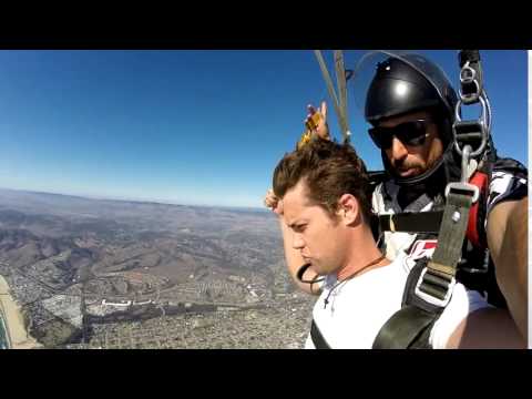 Drew Seeley & Amy Paffrath Skydiving!