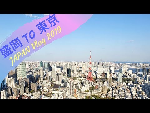 Japan Travel Vlog - Morioka to Tokyo