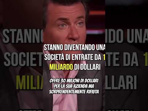 📊 IMPRENDITRICE RIFIUTA 30 MILIONI di 💲 PER LA SUA AZIENDA😳 #sharktank #sharktankita #business