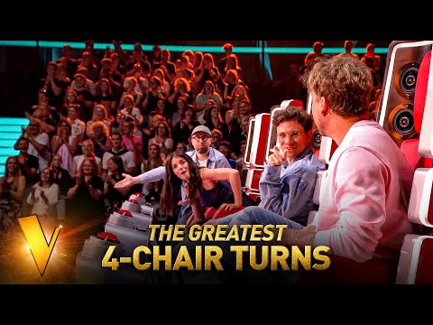 2024’s Greatest 4-CHAIR TURNS on The Voice | Mega Compilation | Pt. 3