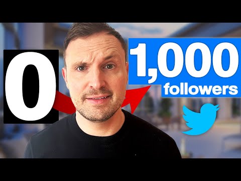 How To Grow From 0 To 1,000 Followers On Twitter/X (Get Twitter Followers FAST)