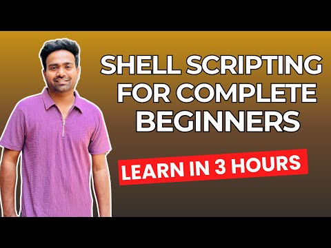 Shell Scripting for Absolute Beginners | Learn in 3 hours | Start from Zero