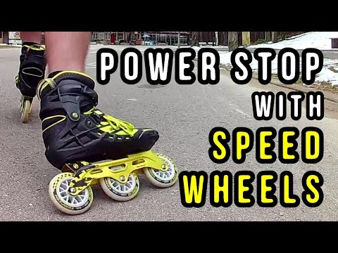 Are SPEED WHEELS good for SLIDE STOPS?