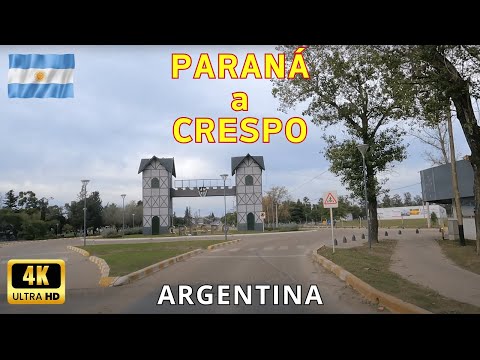 Entre Rios Argentina - Parana to Crespo - trip 78