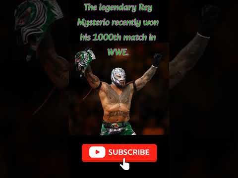 Rey Mysterio WWE record #reymysterio #wwenews