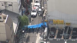 通り魔、２人死亡 大阪・ミナミの繁華街