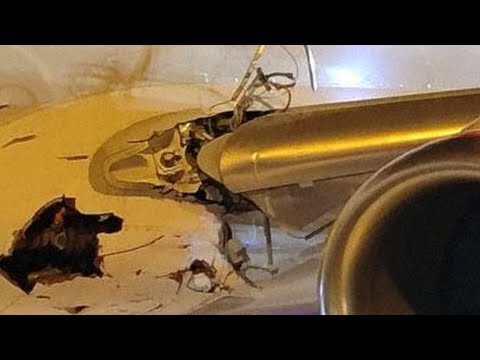 Drone News Feb 2024: massive airliner damage, 2.3 tons falls from the sky, AI replaces drones