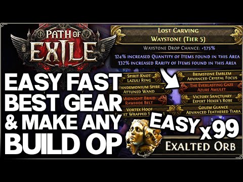 Path of Exile 2 - How to Get the BEST Gear EASY & FAST - Best Build Farming Guide & OP Trading Tips!