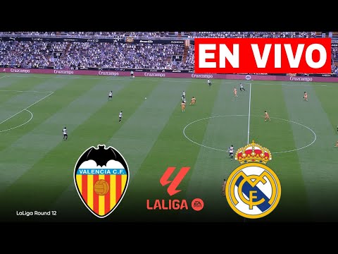 🔴[EN VIVO] Valencia vs Real Madrid |  LaLiga 2024 2024 | Partido en Vivo Hoy