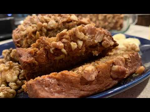 ||Eggless Banana Bread||Banana Bread|| Vegetarian Bread||