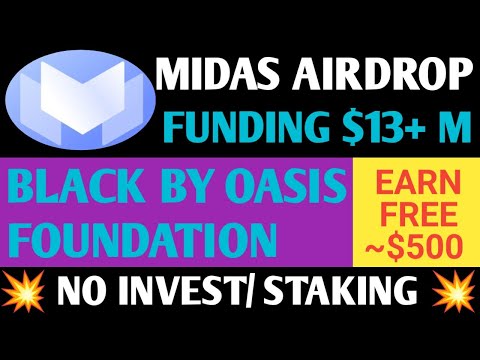 Midas Airdrop New Update | Midas Yielder Airdrop Update | Midas Telegram Update Today