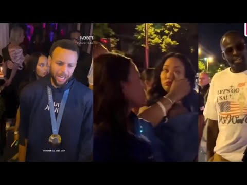 Steph Curry Upset yells "Get out of my Mom's face!" & Ayesha in tears after assaulted & denied acces