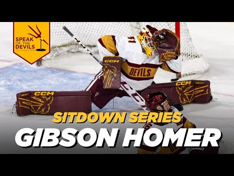 Sitdown Series: ASU hockey goalie Gibson Homer