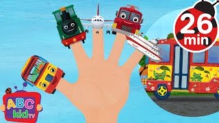 Finger Family Vehicles (2D) | +More Nursery Rhymes & Kids Songs - CoCoMelon