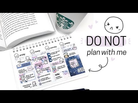 Do Not Plan With Me: Really Ugly Spread (ft. Emoti Planner + HelloPetitePaper)