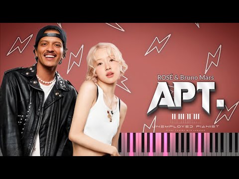 APT. - ROSÉ & Bruno Mars (Piano cover and Karaoke)