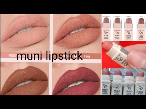 Mini Lipstick💄nude matte lipstick beautiful shades for velvet finish | mini size to carry anywhere..