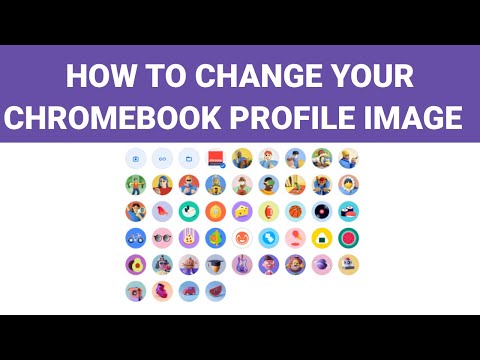 How to change your Chromebook profile image (account image)