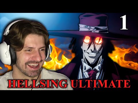 Hellsing Ultimate Reaction 1x1. I'm gonna like this series.