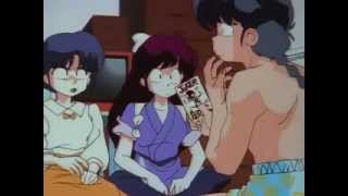 Akane, Ranma y Ukyo Póker de prendas