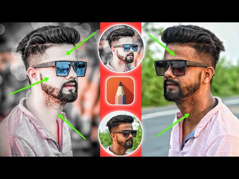 HDR Face smooth skin whitening photo Editing || Autodesk Sketchbook skin Face painting Editing