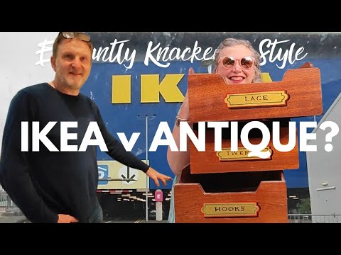 Exploring IKEA PAX Wardrobes vs. DIY Antique Wardrobes.  What will we decide? #VLOG