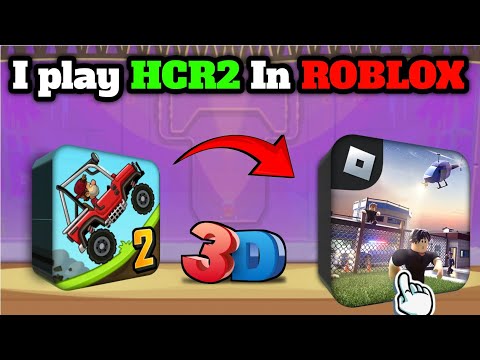 I play Hill Climb Racing 2 in Roblox 😱 . #hillclimbracing2 #hcr2