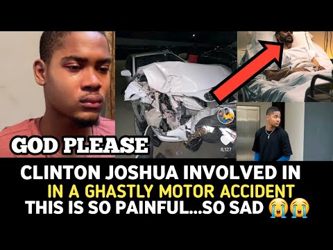 PRAY😫 Clinton Joshua Involved In A Ghastly Car Accident, Car Crashes Beyond Recogntion